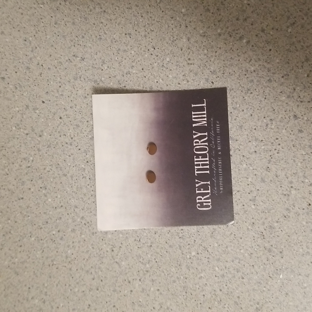 Bronze earrings